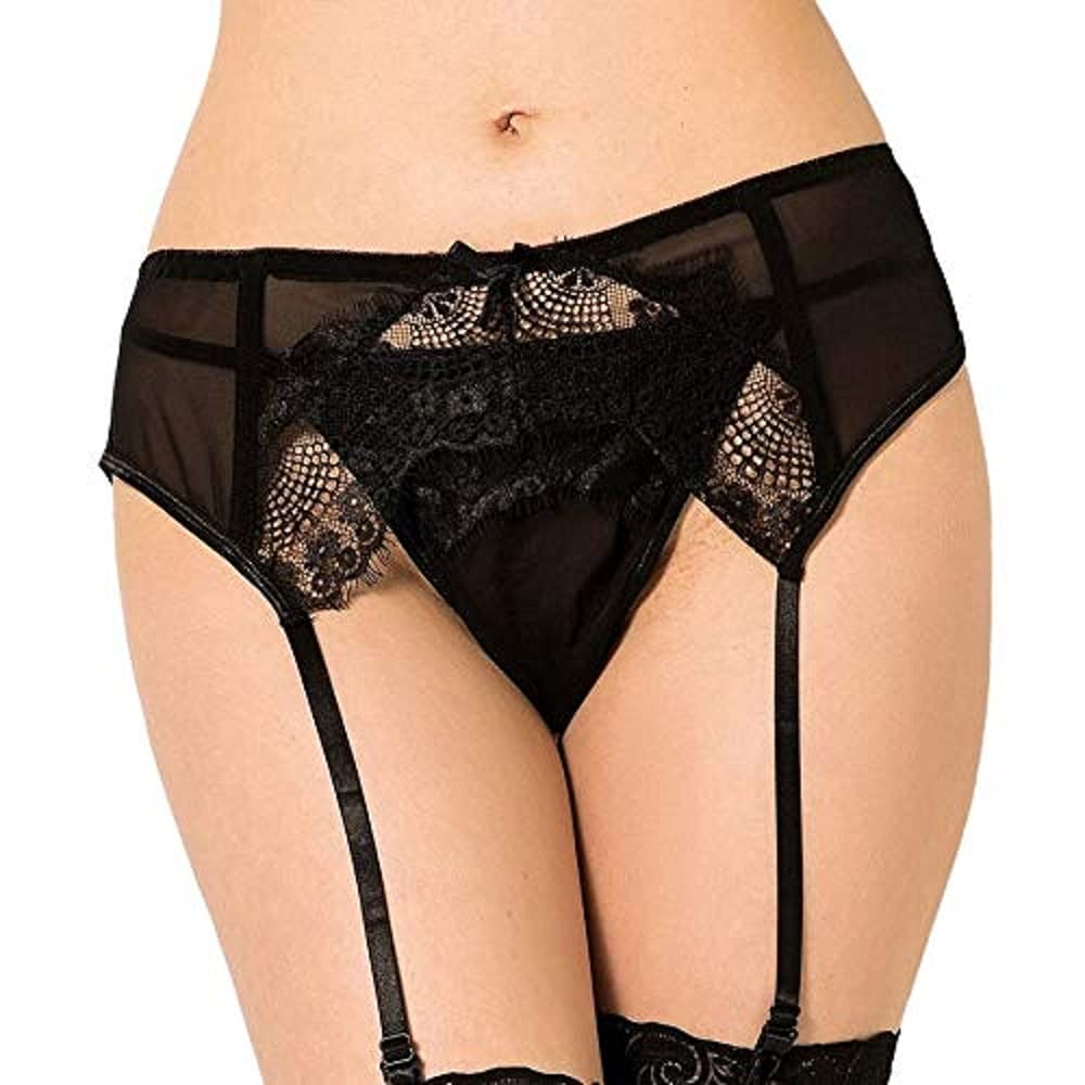 Queen Lingerie Lace Garter Thong 100g