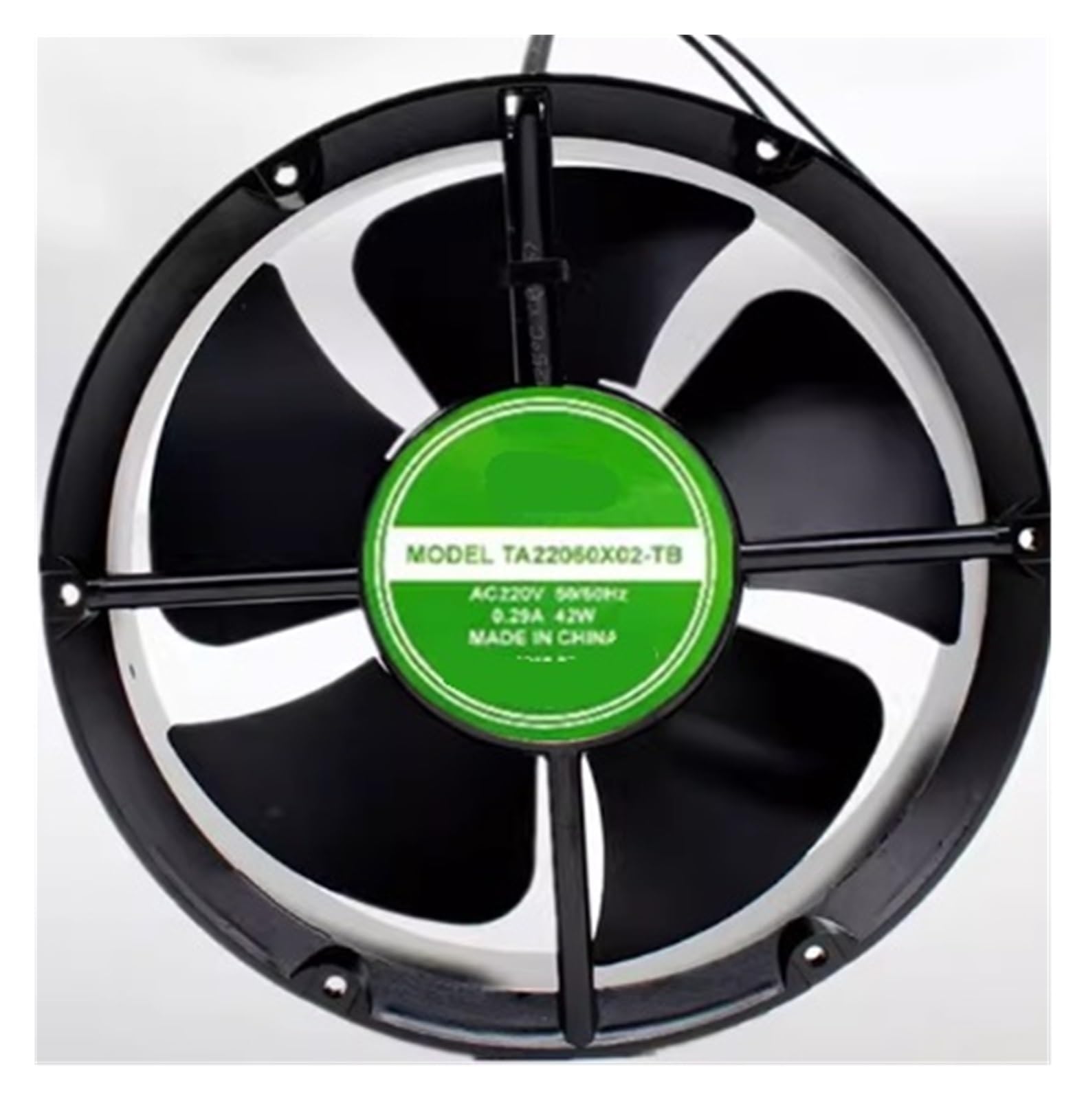 CXDFRSER Fan TA22060X02-TB AC220V 0.29A 42W 22060 22cm 2 wire cooling fan