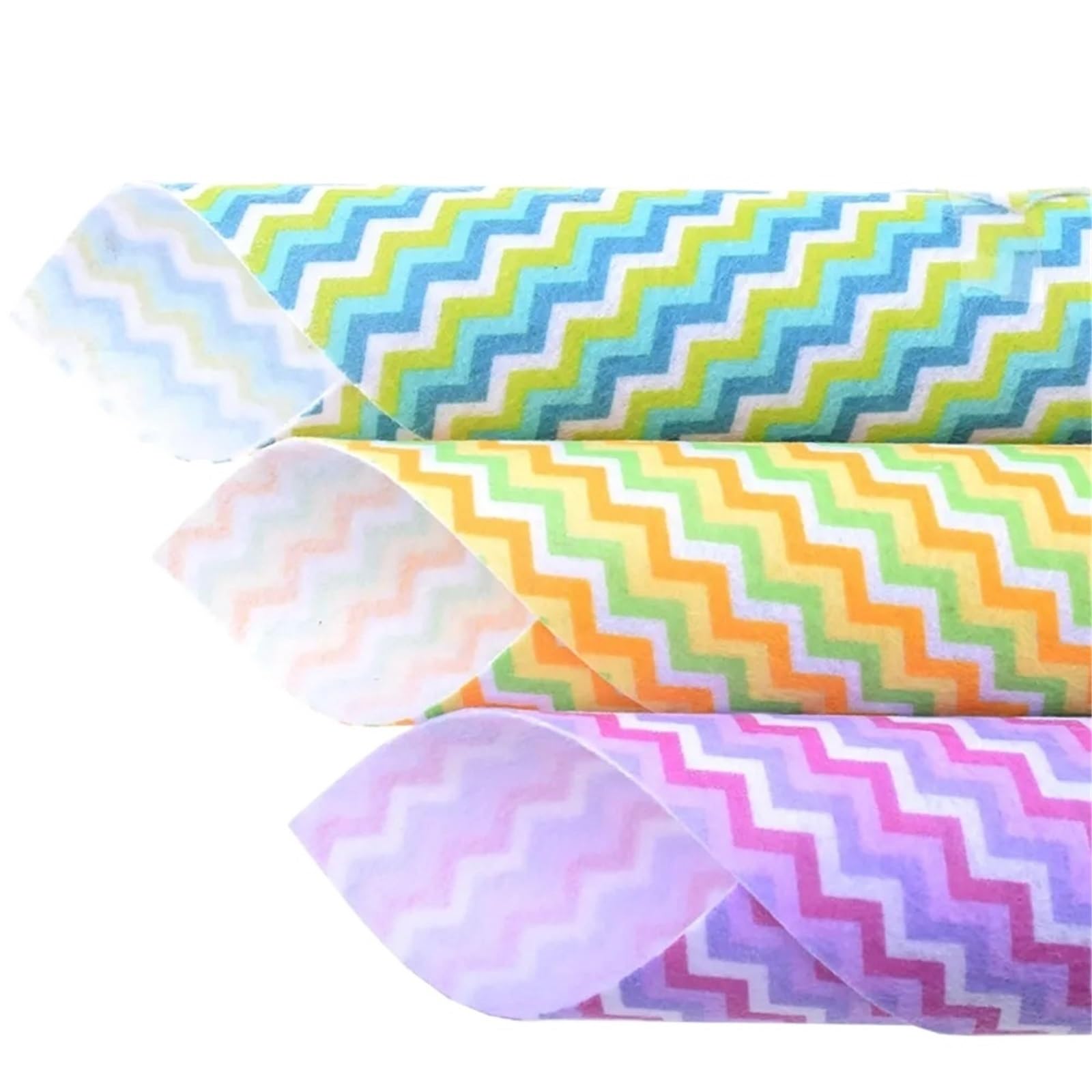 Tissu en feutre imprimé non tissé polyester 40 pièces Pour Bricolage