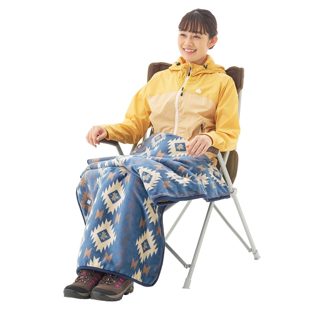 LOGOS リバーシブル バケットチェア専用 カバー レッド&ブルー