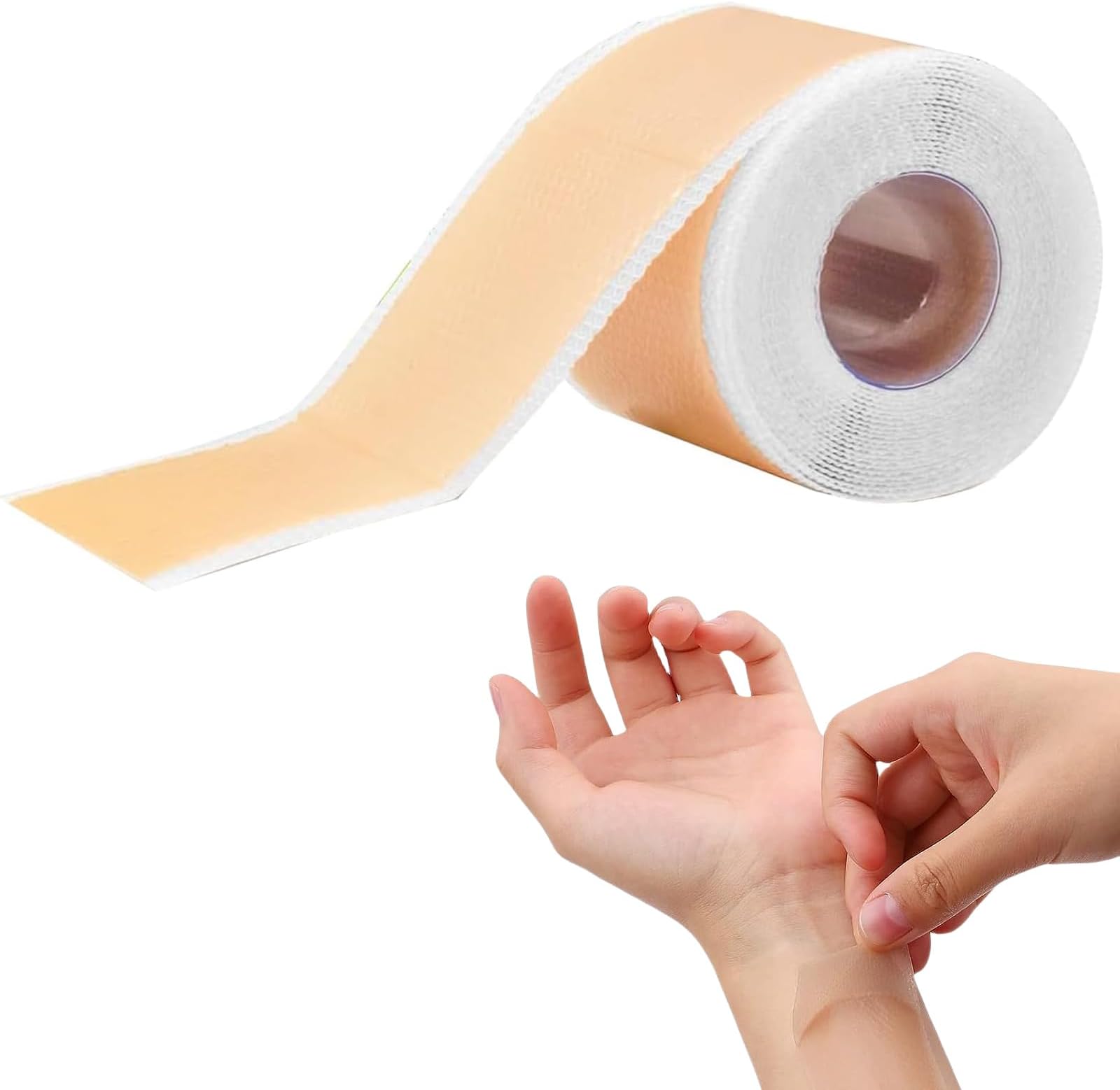 Silicone Scar Sheets Silicone Scar Tape Medical Silicone Easy-Tear Gel Tape Roll Scar Tape for Surgical Scars, Flexible, and Reusable Medical-Grade Scar Treatment for All Skin Types