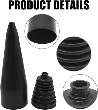 Universal Stretch Drive Shaft CV Boot Installation Mount Cone Tool, Drive Shaft Boot Kit with Cone Tool, Replace for Fitting Universal Stretch CV Boot