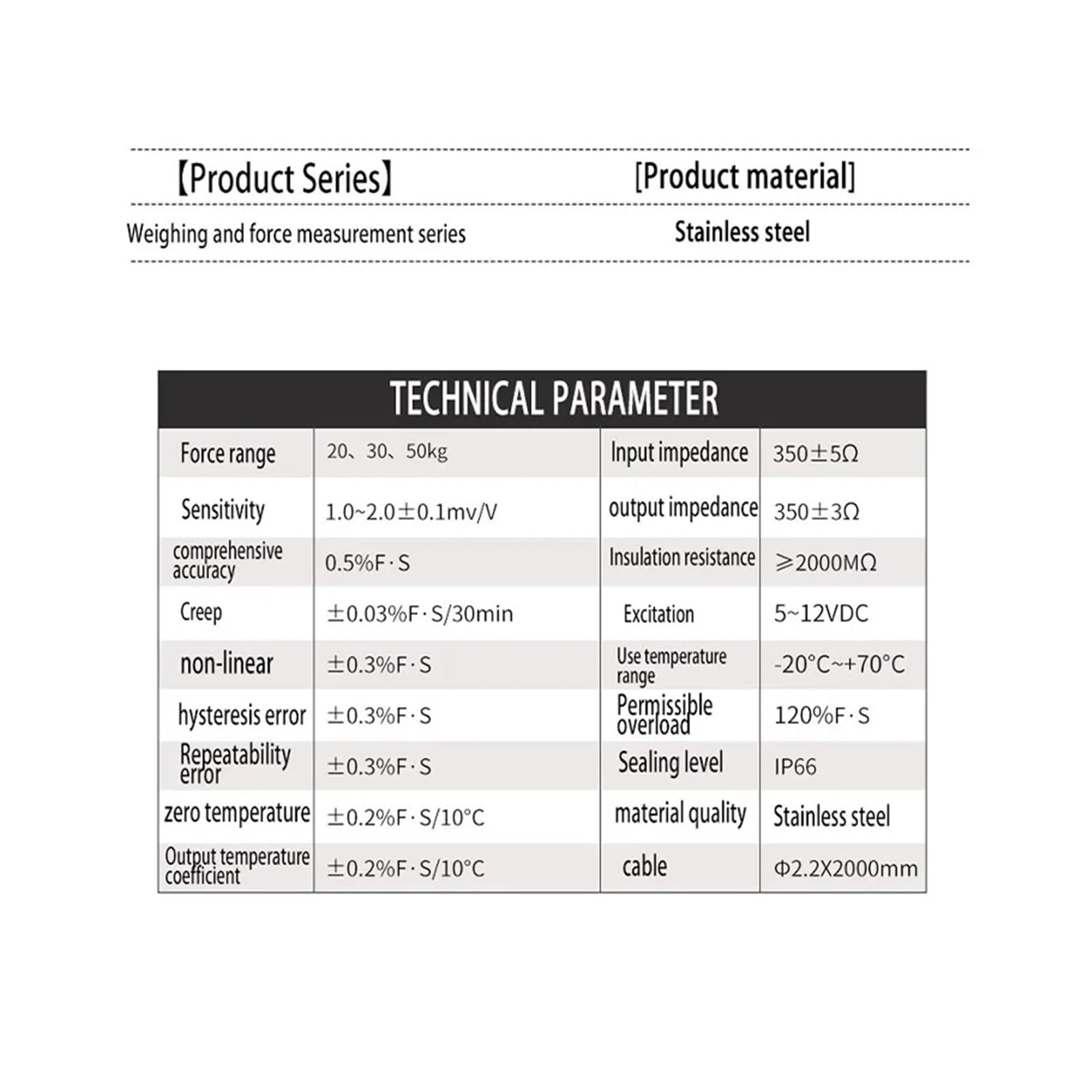 Button-Type Pressure Weight Sensor 30KG, Micro Load Button Tension Load Sensor Load Cell