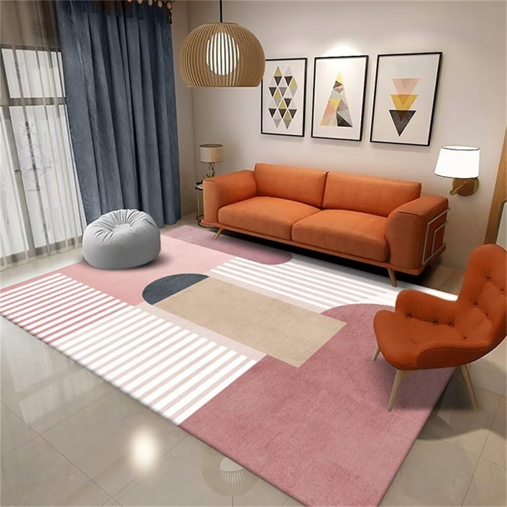 Tapis de chambre pour fille lavable et doux pour un sol propre