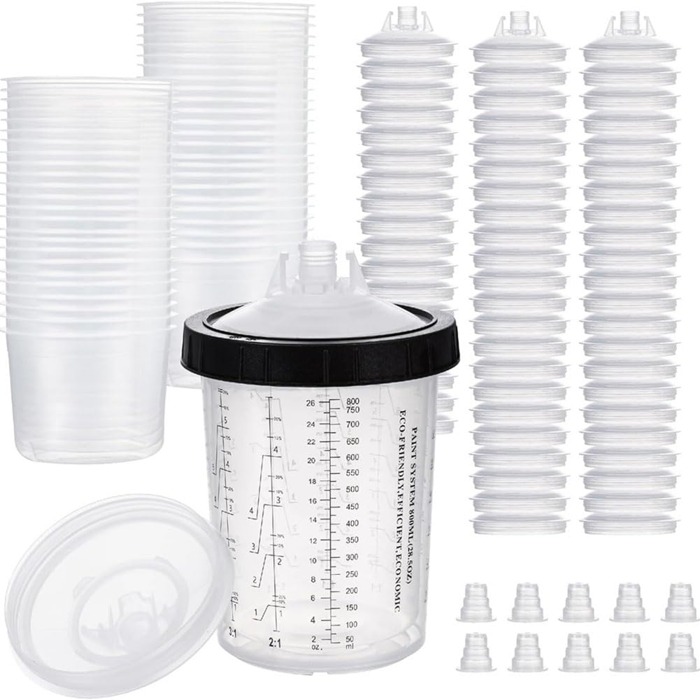 Cup de peinture pour HVLP résout le nettoyage du pistolet LVLP