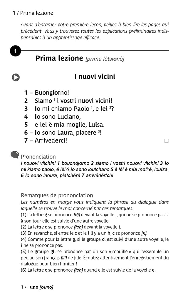 L'italien (livre seul)
