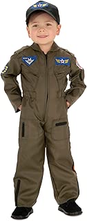 Boys Air Force Fighter Pilot Kids Child Fancy Dress Party Halloween Costume - coolthings.us