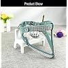 Fashion Dog Harness with Diamante and Leash Bling Cute Dog Harness Puppies Harness with Lead for Dogs - Blue - L