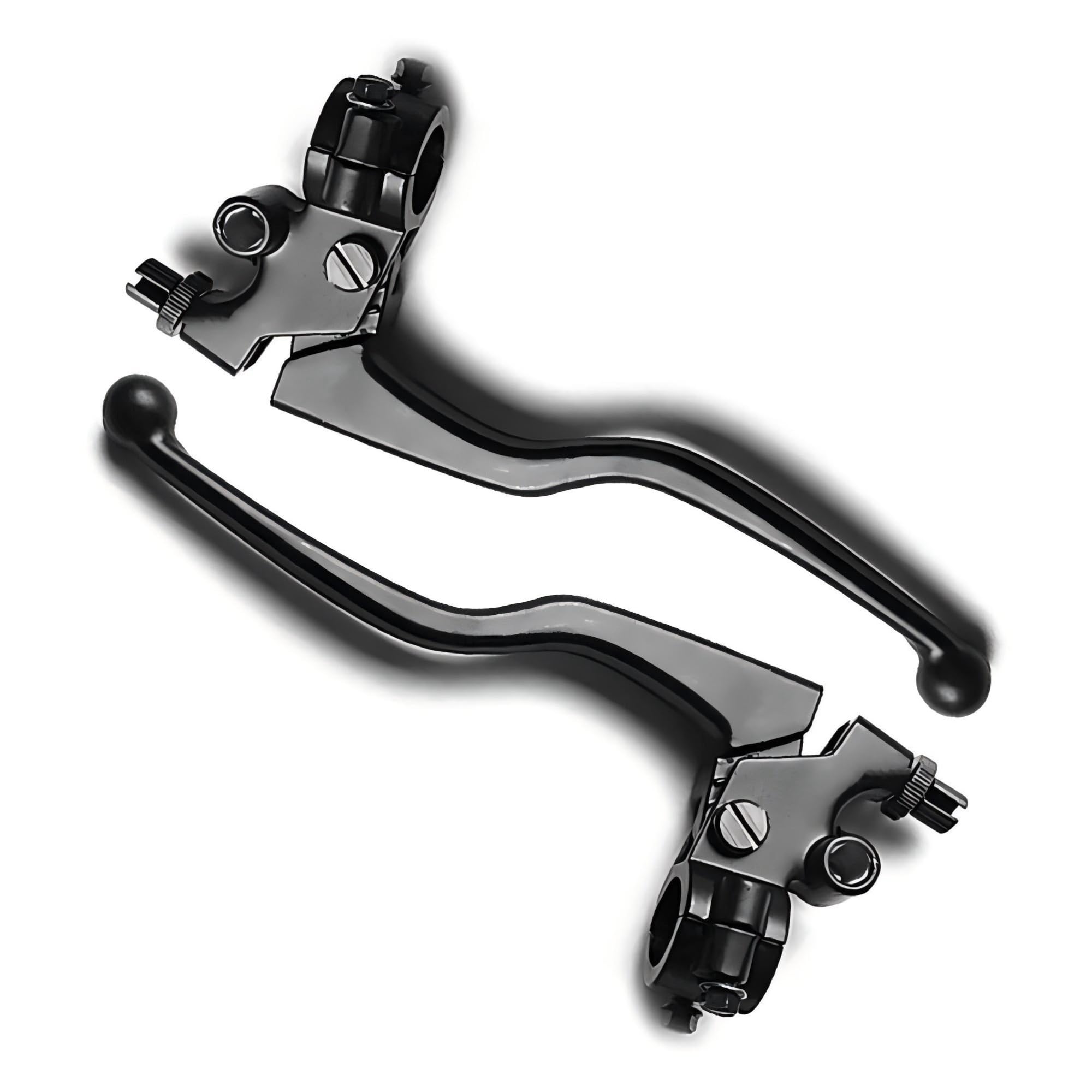 Manubrio per leva freno e frizione per moto in lega di alluminio da 2 x 22 mm 7/8 pollici per ATV
