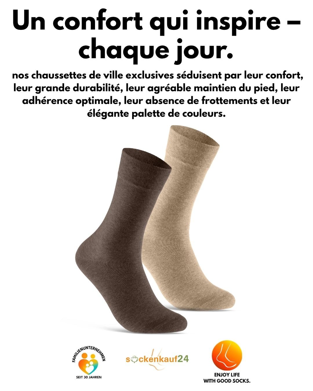 10 Paires Chaussettes Homme Femme Coton Confortable Respirantes