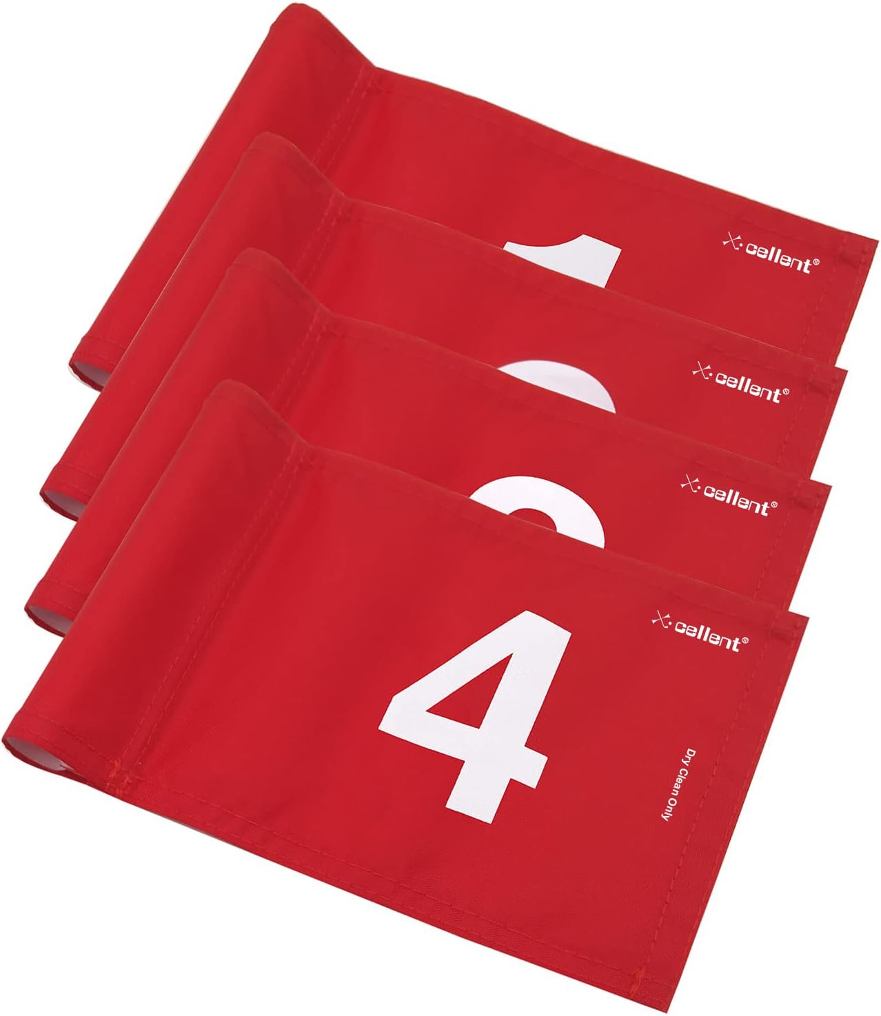 X·CELLENT Mini Golf Putting Green Flag and Hole Cup for Yard Practice Set, Golf Pin Flag Hole Cup Set, Portable 2-Section Fiberglass Golf Flag Sticks, Gifts Idea.