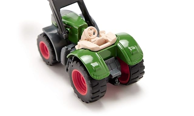 Foto 5 de 7 de Siku 1539, Tractor Fendt 1050 Vario, Metal/Plástico, Verde, Pinza para Balas y Cabina Desmontables