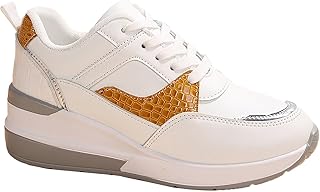 Genérico Zapatillas Enfermera Zapatillas Casual Mujer para Mujer Color sólido Malla Transpirable Punta Redonda con Cordones Parte Superior Plana Zapatillas Ortopedicas Mujer Verano Lona Mujer
