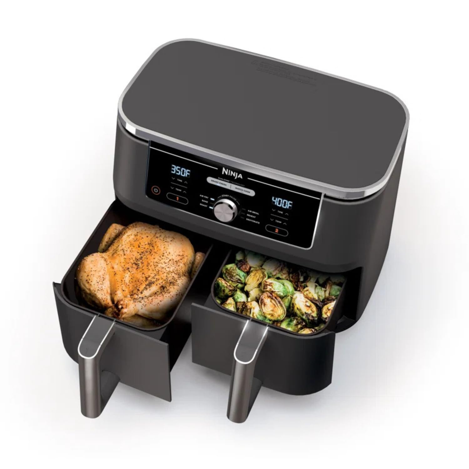 6 Quart Touchscreen Air Fryer (Color : Cornflower Blue)
