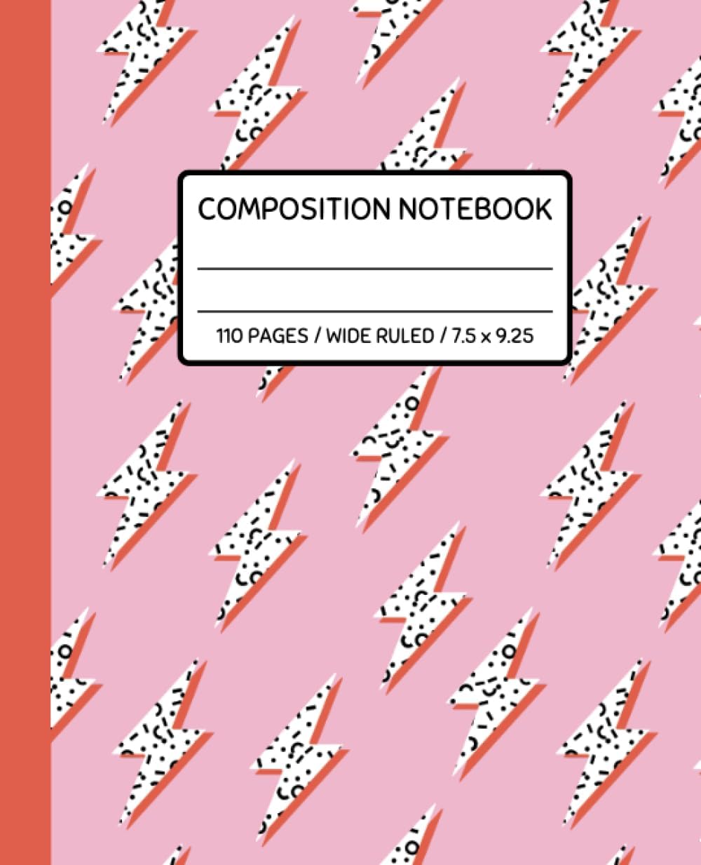 Composition Notebook Wide Ruled: Cute Pastel Pink Preppy Aesthetic for Girls, Teens and Students