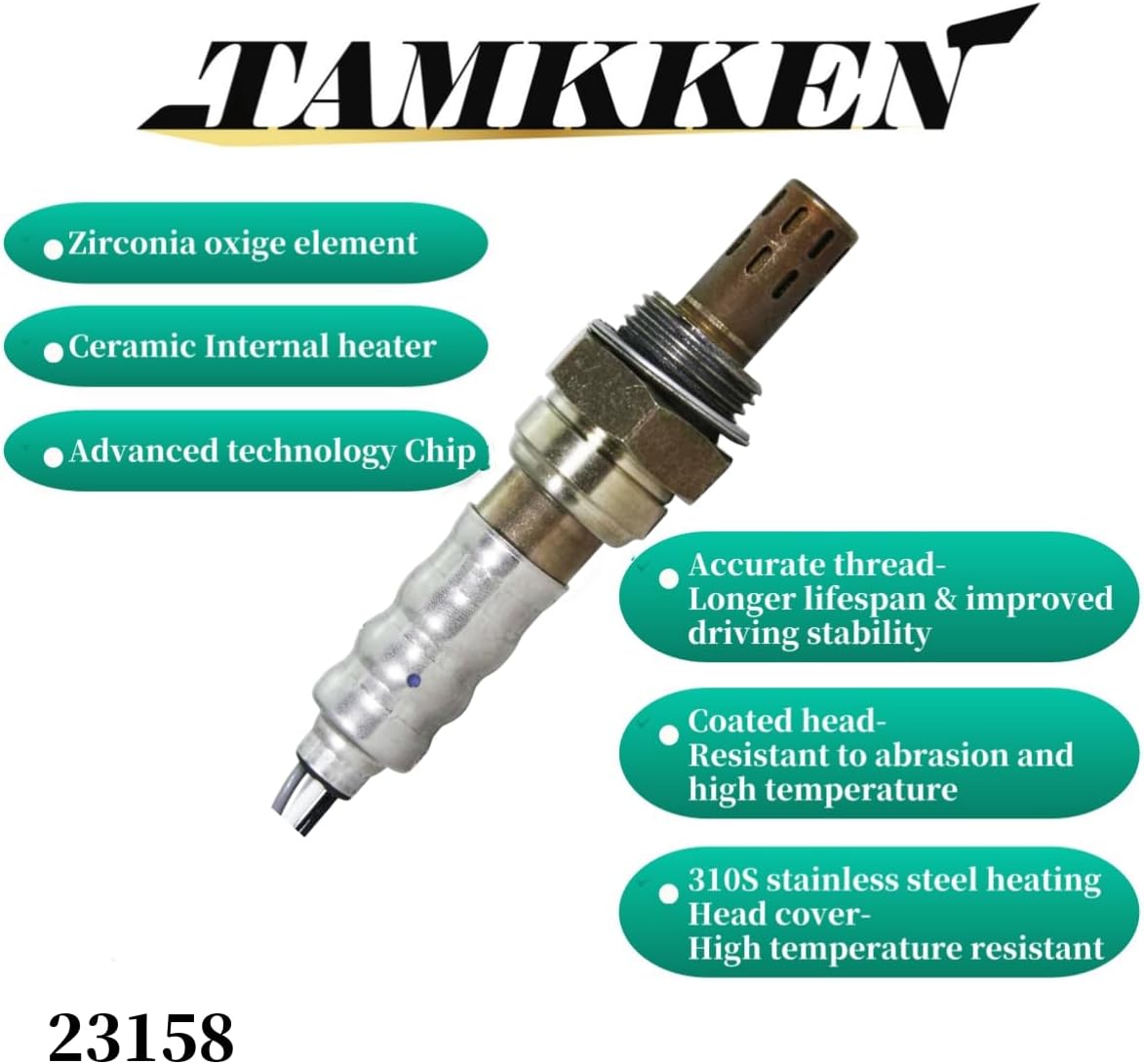 23158 Oxygen O2 Sensor fit for Dodge Ram 1500, Grand Caravan, Chrysler Town & Country, Pacifica 2005 2006 2007 2008 2009 2010 2011 2012, V6 V8 Upstream Downstream