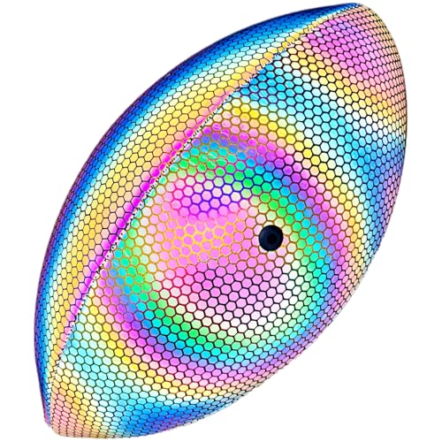 boxoon Light Up Foot, Size 9 For Adults, Reflective & Glow In The Dark American Foot, Standard For Training, Outdoor Sports Games