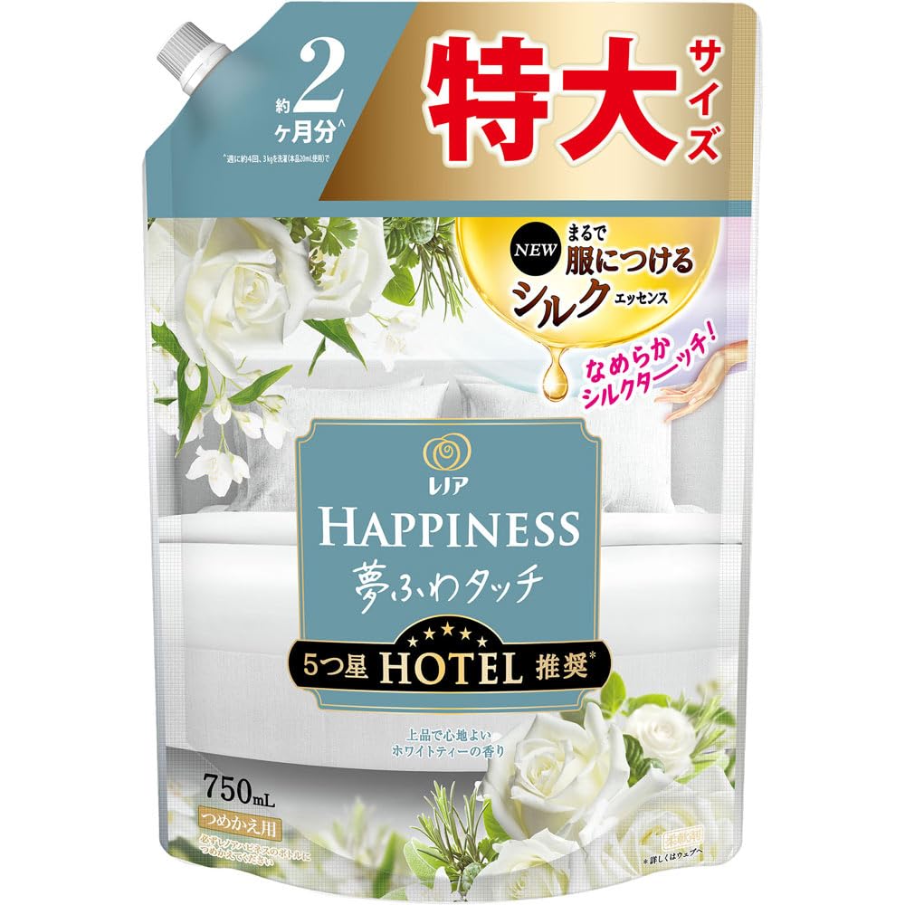 Amazon | P&G レノアハピネス夢ふわタッチ ホワイトティ 詰替特大