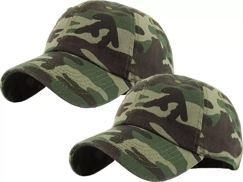 Unisex Baseball Cap, Green, Free Size, Cotton, Casual Wear, Sports, Travel, Summer, Adjustable Buckle, Classic Army Style-image-16