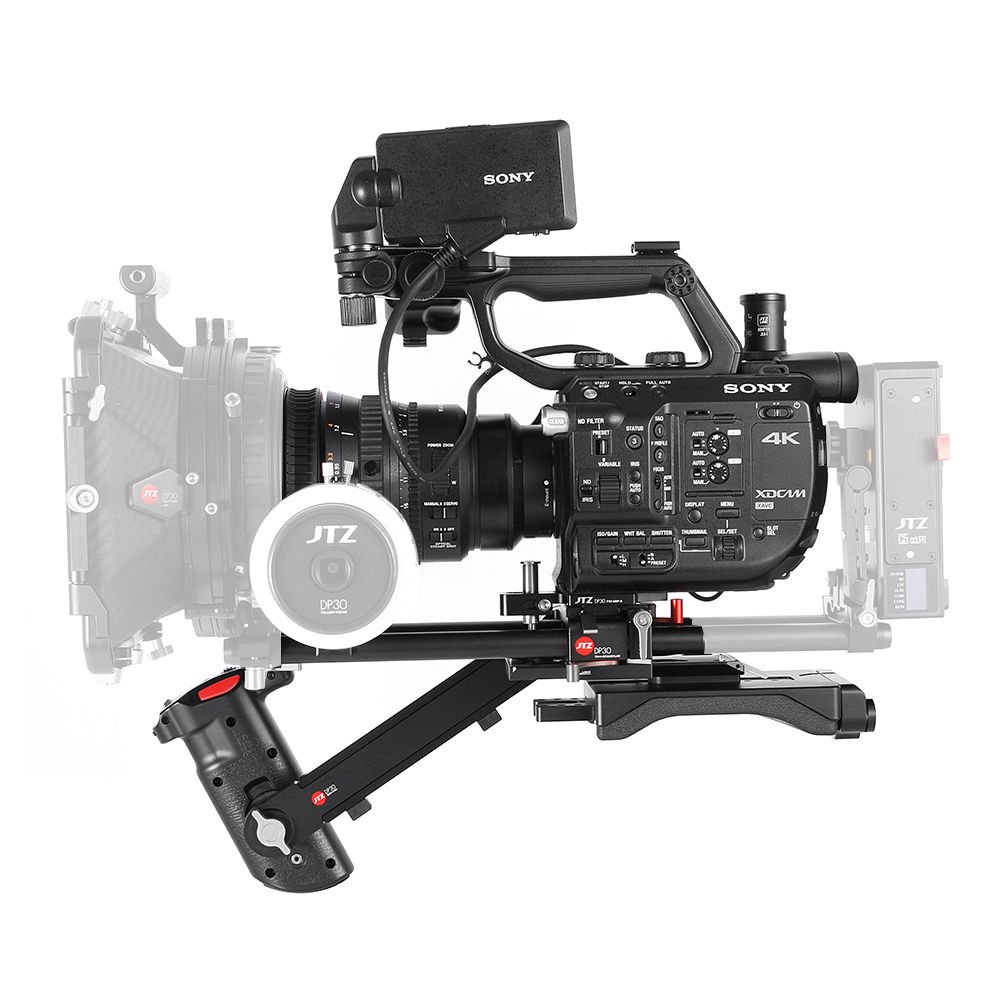 JTZDP30 Camera Baseplate Shoulder Support Handle Rig 15mm Rod KIT For SONY FS5 PXW-FS5