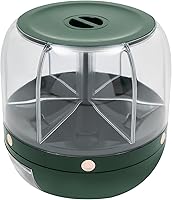 Vista 6 de Tanque grande multigrano, Dispensador de grano seco de arroz de 6 compartimentos, Contenedor de almacenamiento de pellets de alimentos Tanque