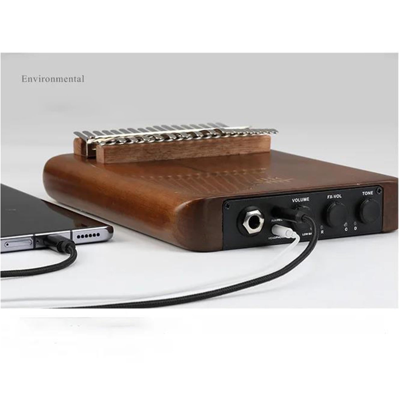 Kalimba Elektryczny Fortepian Kalimba 17 21 Z Kciukiem Wbudowany Przetwornik EQ Kalimba Pełny Fornir Instrument Klawiszowy Z Litego Drewna(17 key)