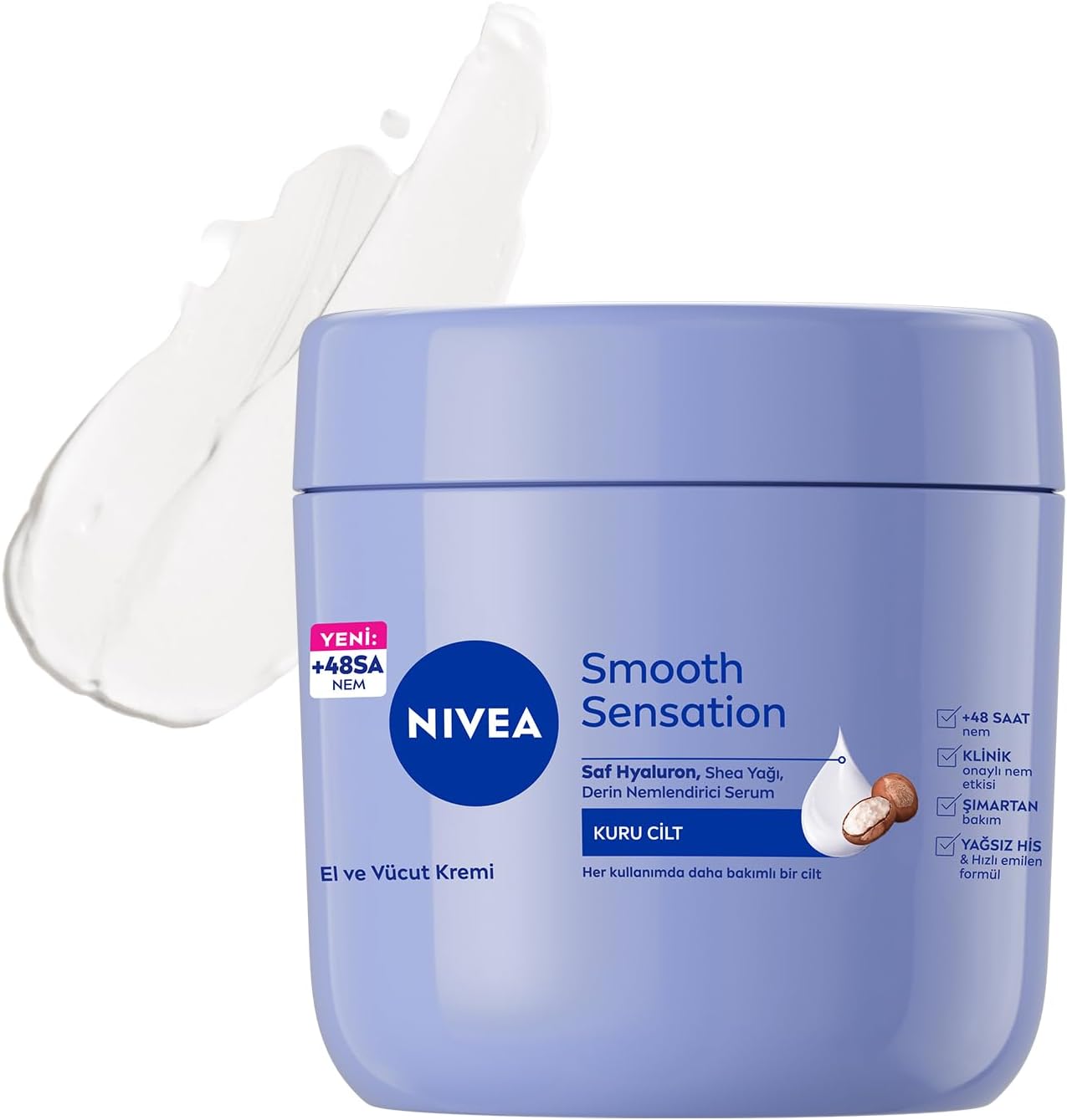Nivea- Irresistibly Smooth Body Cream, 400ml