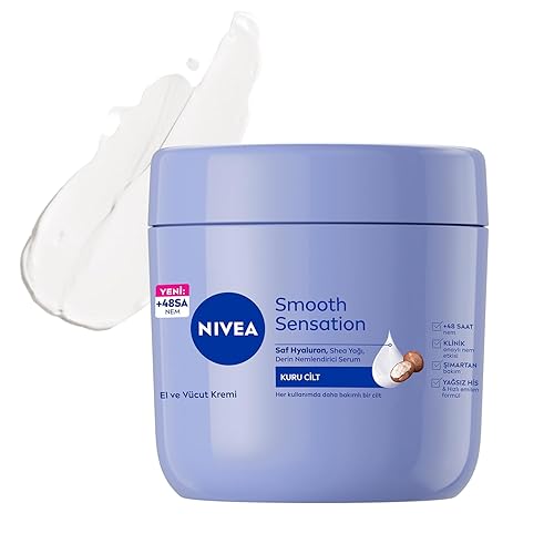 Nivea Crema Corporal Irresistibly Smooth Piel Seca Manteca de Karité 13.5 fl oz