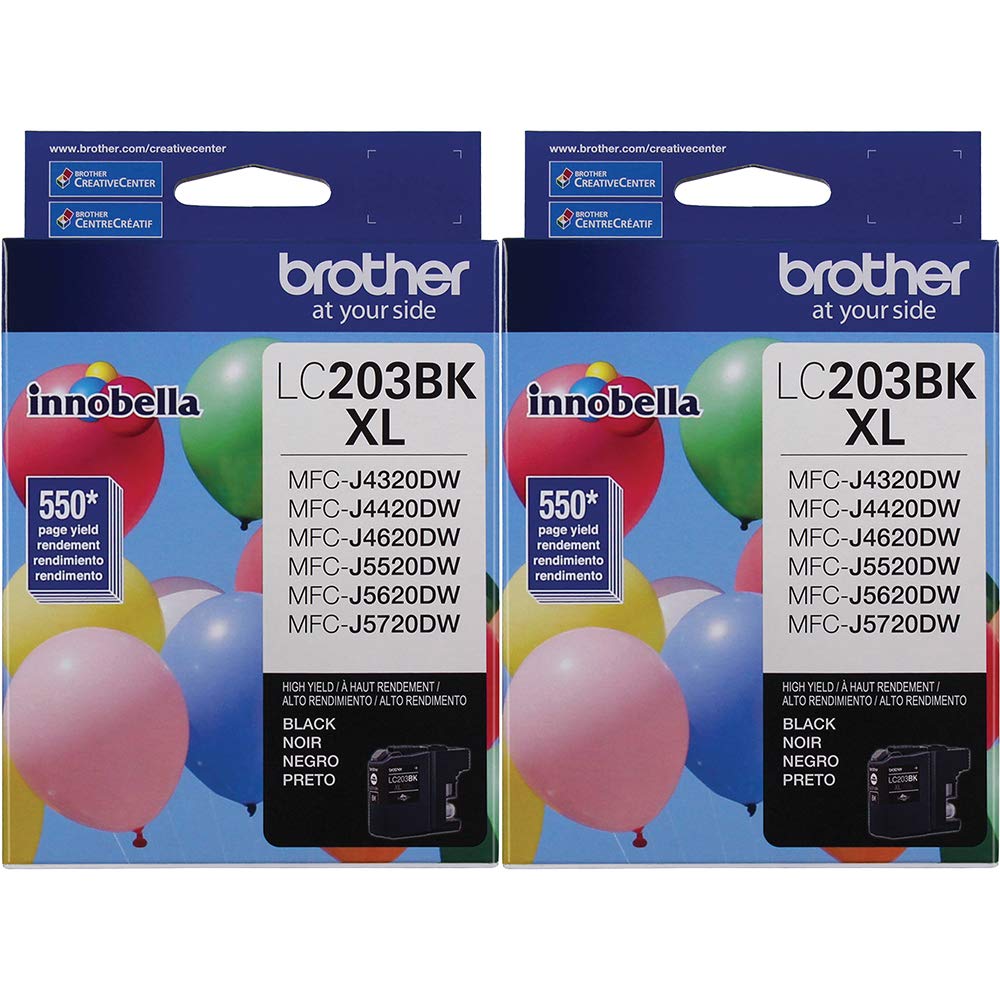 BrotherGenuine Innobella LC203BK High Yield Black Ink Cartridge