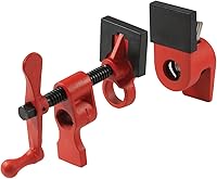 Vista 1 de BESSEY PC12-2 Abrazaderas de tubo de estilo tradicional de 1/2 pulgada - Abrazadera de taller increíblemente versátil, fácil de montar