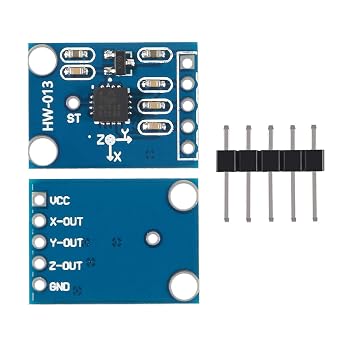 AITRIP 3PCS ADXL335 3-Axis Accelerometer Angular Transducer Sensor GY-61 Module Analog Output 3-5V