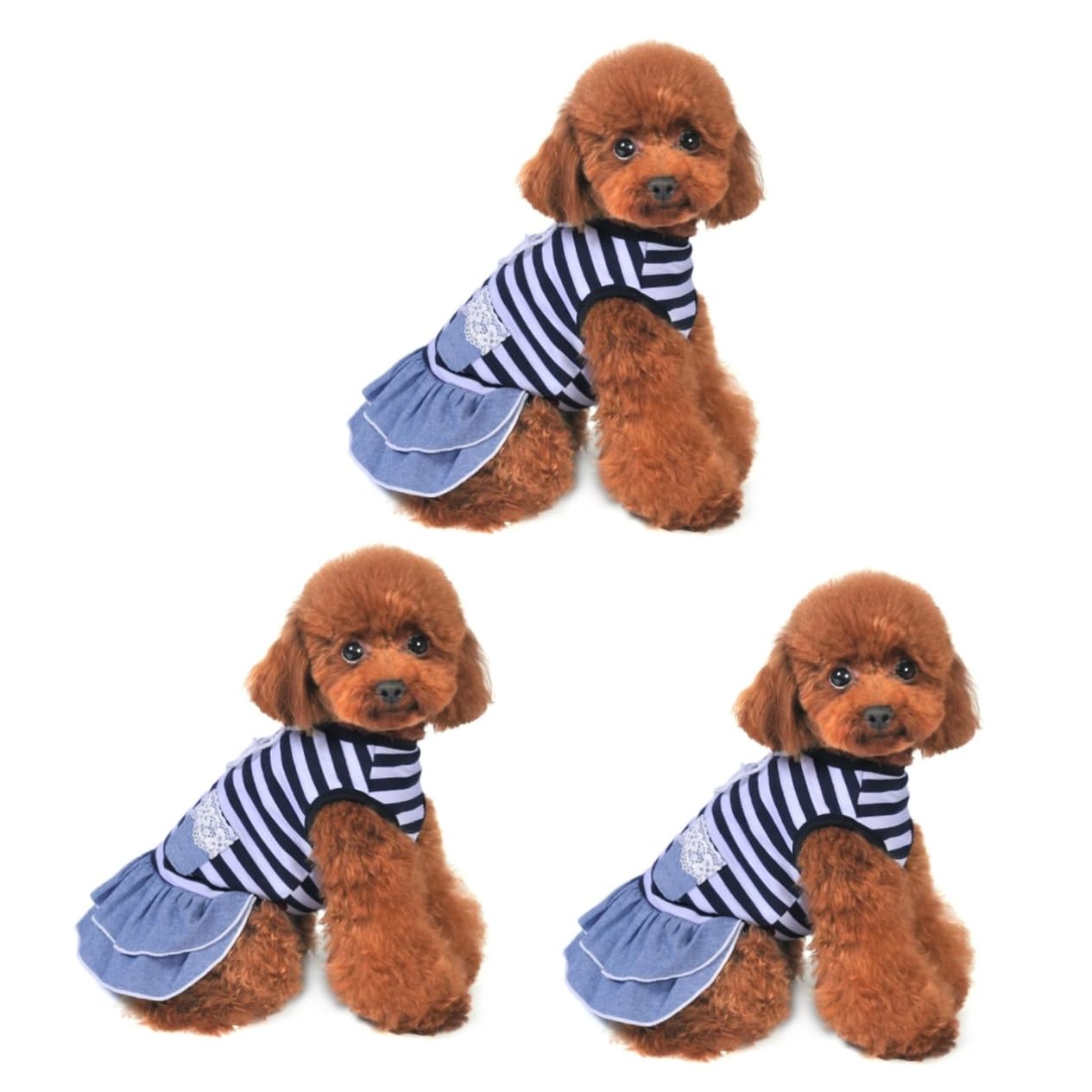 Jupe en jean pour animaux de compagnie YARNOW pour stopper les salissures de la marche quotidienne
