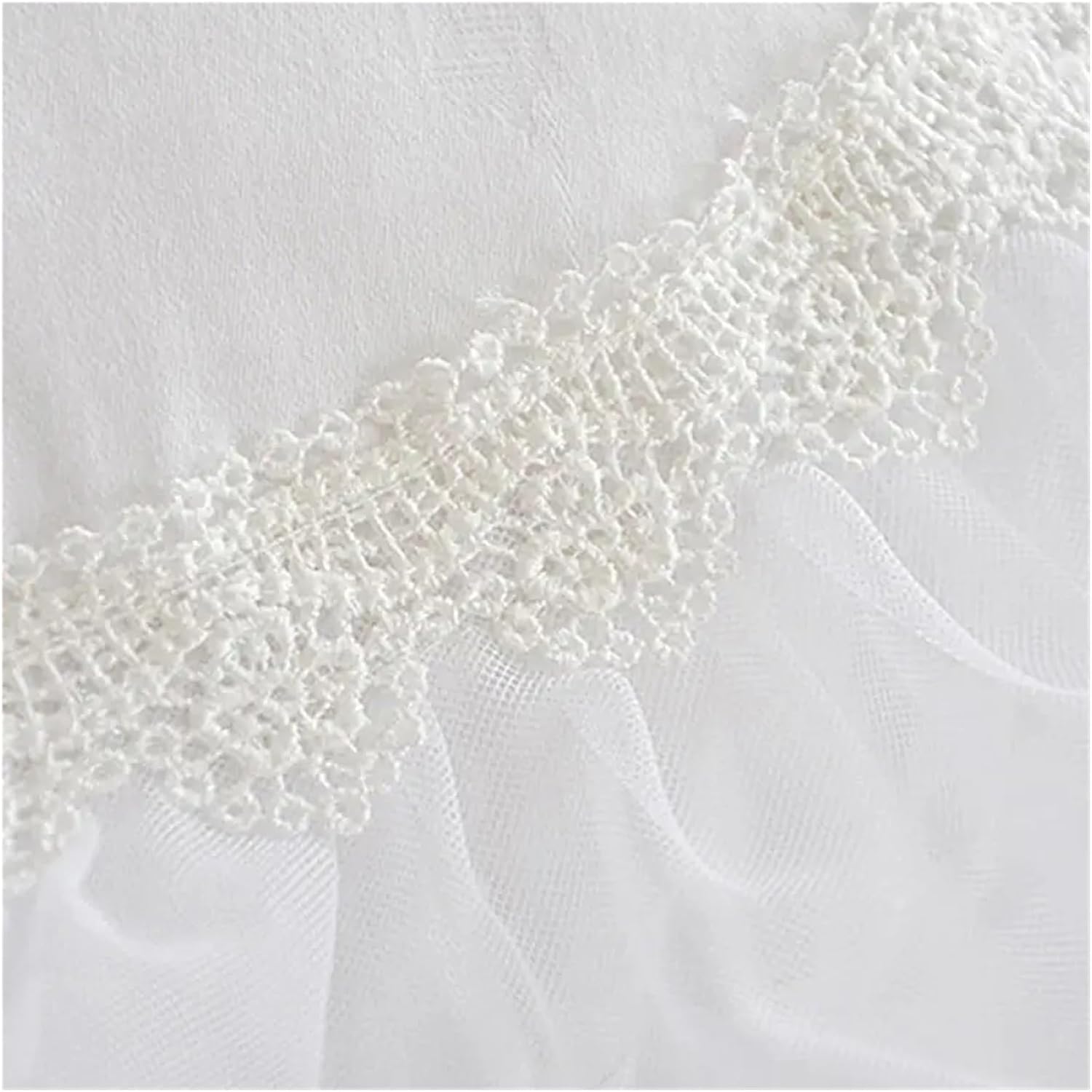 Princess Bedding Set Luxury Wedding White Lace Bedspread Bed Skirt Jacquard Duvet Cover Bed Sheet Linen Home Textile,Bed