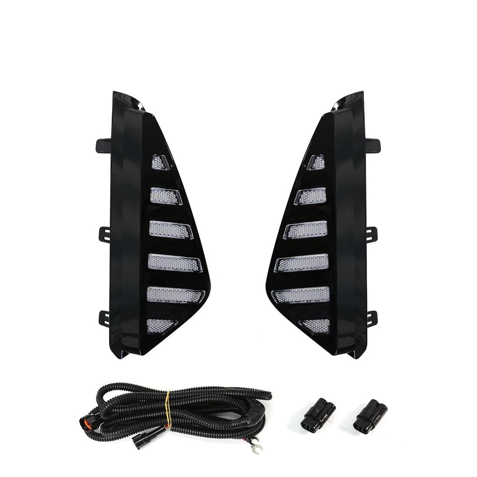 Genérico Luces Antiniebla Para Nissan Para Sentra Para Sylphy 2023 2024 Luces Diurnas LED DRL Señal Giro Lámpara Antiniebla Coche 12V Parachoques Delantero Luces