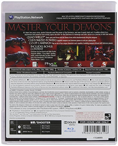 The Darkness II - PlayStation 3