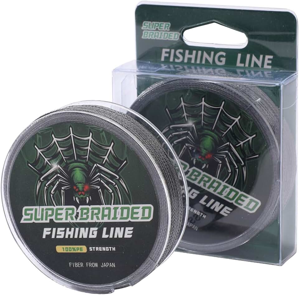 Linha De Pesca Multifilamento 100m PE 4 Fios Linha Trançada 4X Verde Cinza 10lb 16lb 20lb 40lb