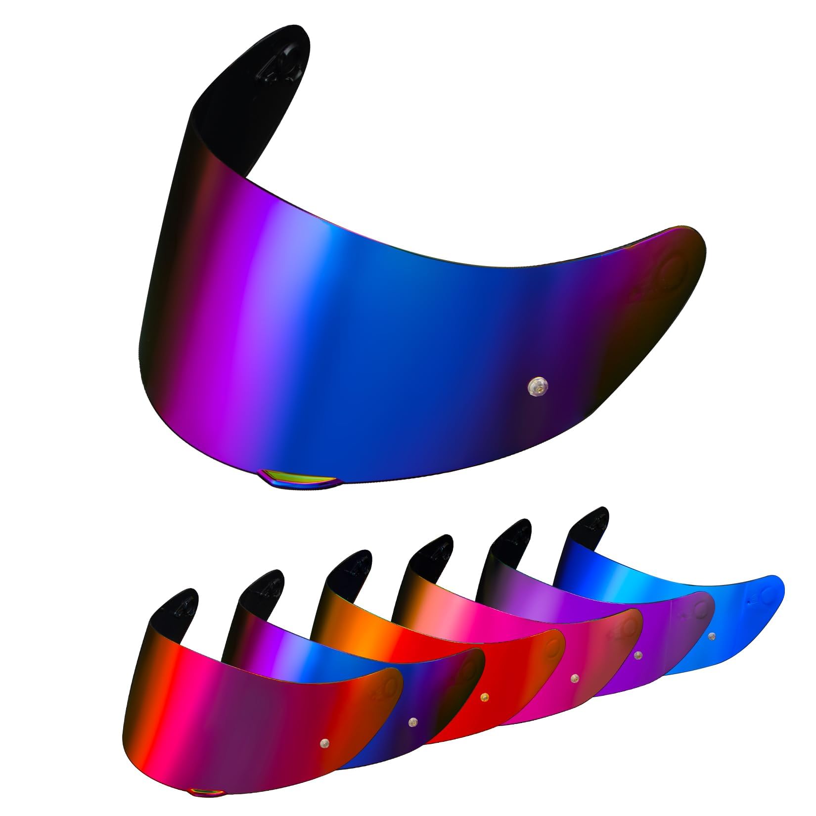 PSLER k1s Visor - k1 Helmet Visor k3sv Tinted Visor k5 Face Shield Replacement for k1 k1s k3sv k5,Rainbow