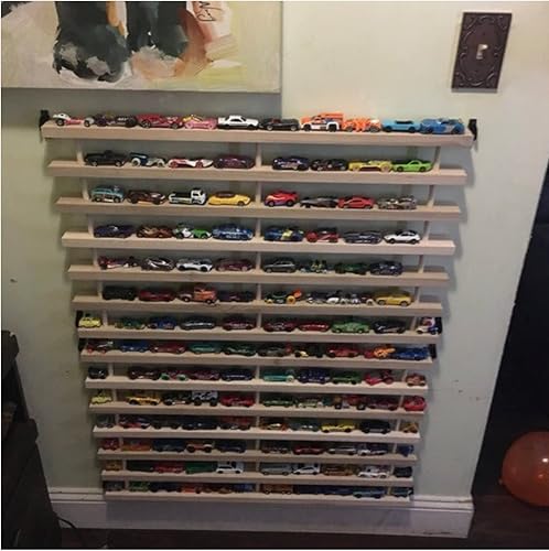 Miniatura 6 de Hand Crafted Hot 164 scale matchbox Wheels display shelf case for matchbox and toy cars (Popular)