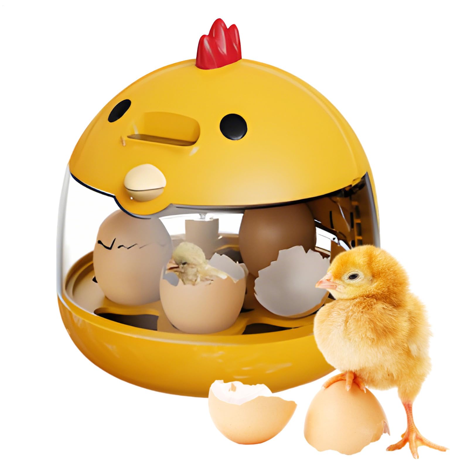 Incubadora Para Huevos De Gallina, Incubadora De Huevos, Termostato Inteligente Portátil, Nacedora Automática Con Candil, Para Gallina Patos Codornices Pavos Y Aves