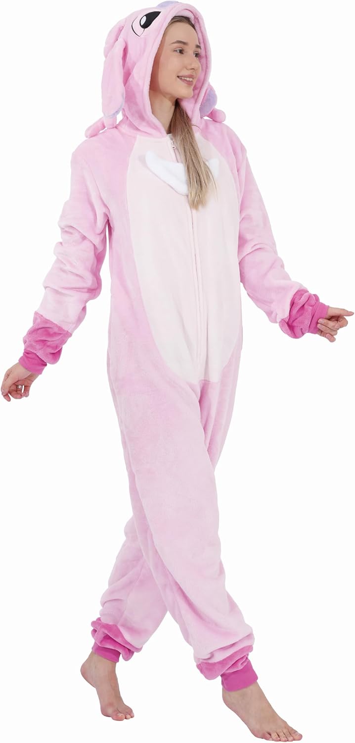 Beauty Shine Unisex Adult Onesie One Piece Pajamas Cosplay Cartoon Costume Halloween Christmas Sleepwear Jumpsuit Homewear - Image 2