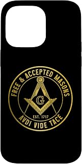 Masonic Masonic Symbol Square & Compass Shriner Case for iPhone 14 Pro Max