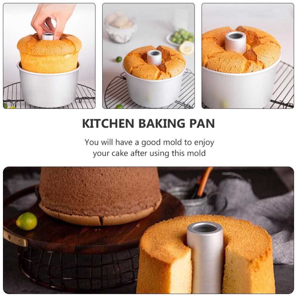Kichvoe Set Da 2 Stampi Per Pane In Alluminio Antiaderente: Perfetti Per Torte, Plumcake E Pagnotte (20 Cm)