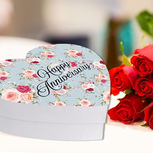 Miniatura 11 de Andaz Press Caja en forma de corazón para el día de San Valentín con tapa, caja reutilizable en forma de corazón, caja para golosinas, dulces