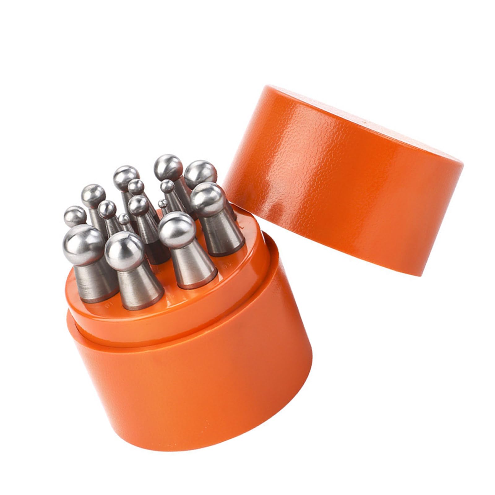Set punzoni per artigianato per gioielli Set punzoni per lavorazione dei metalli Struttura in acciaio resistenza adatto per strumenti creazione gioielli complessi