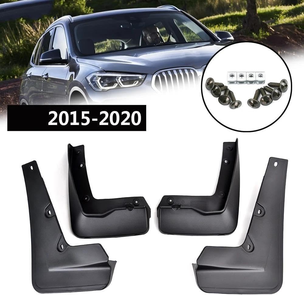 Car Splash Proof Anti-mud Fender For BMW X1 F48 2016 2017 2018 2019 2020 Molded Mud Flaps Splash Guard Mudguards Kit Accessories