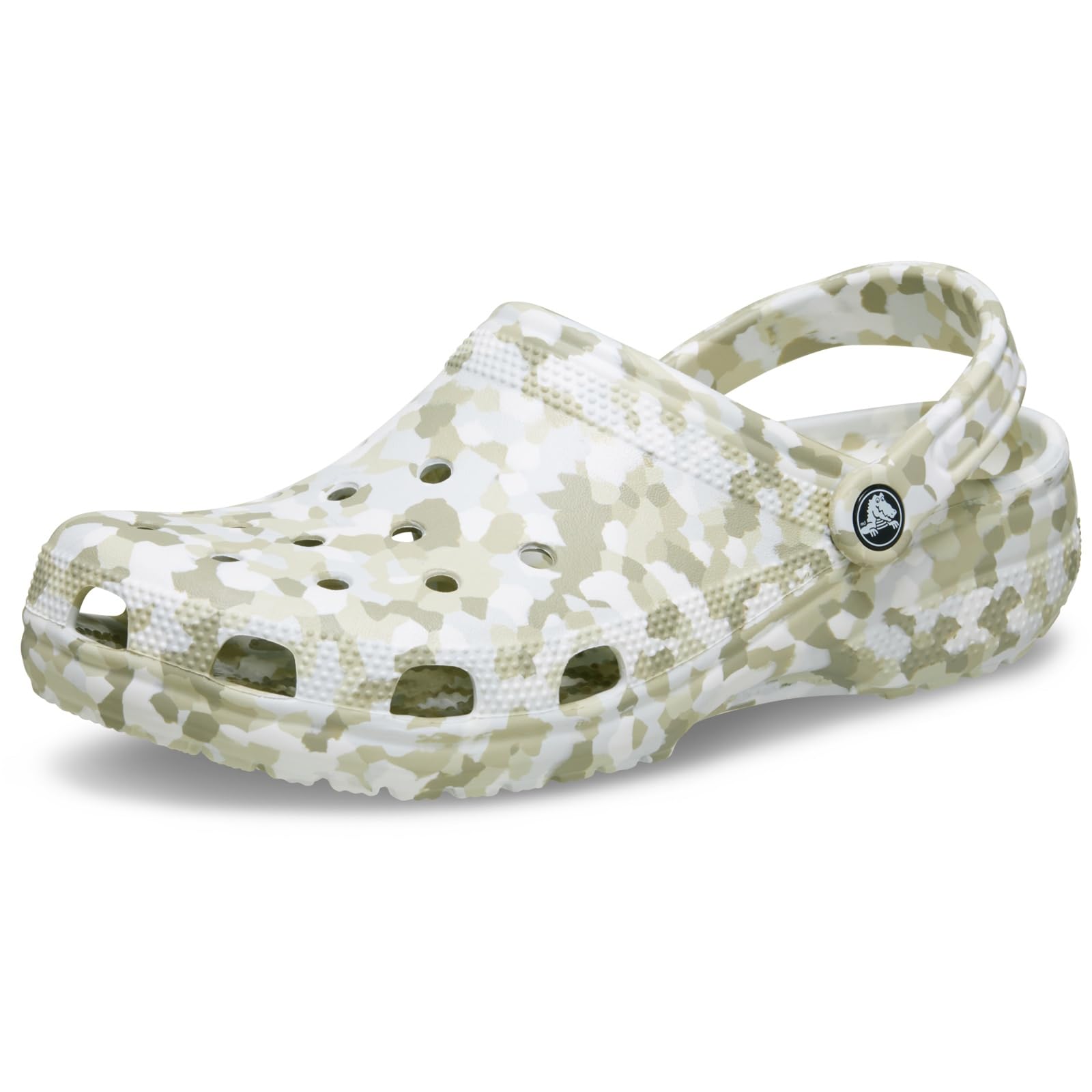 Crocs Women's White Classic Confetti Eva /Multi Clogs Uk Size 5