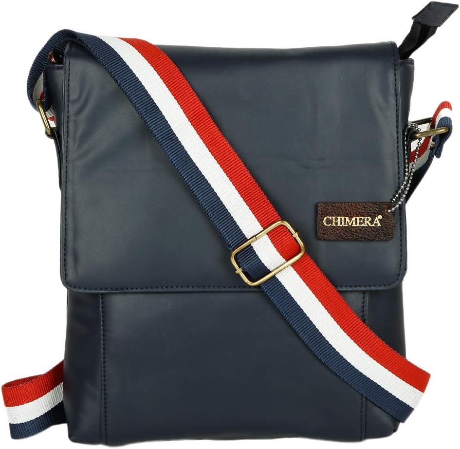 Chimera Leather Sling Bag/Messenger Bag Cross Body for Men/Women (Unisex) - (22.5x6x28cm)