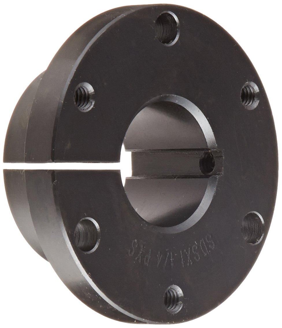 TB Woods Type SDS SDS114 Sure-Grip Bushing, Cast Iron, Inch, 1.25" Bore, 2.1875" OD, 1.31" Length, 5000 lbs/in Torque, Standard Design, Standard