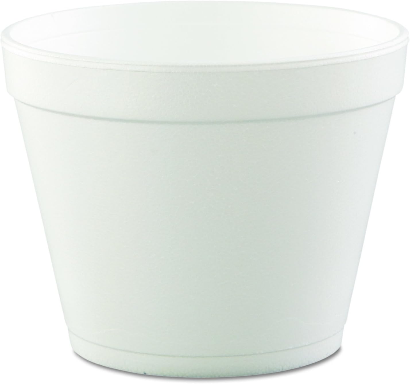 Dart 24MJ48 24 oz Extra Squat Foam Container (Case of 500),white