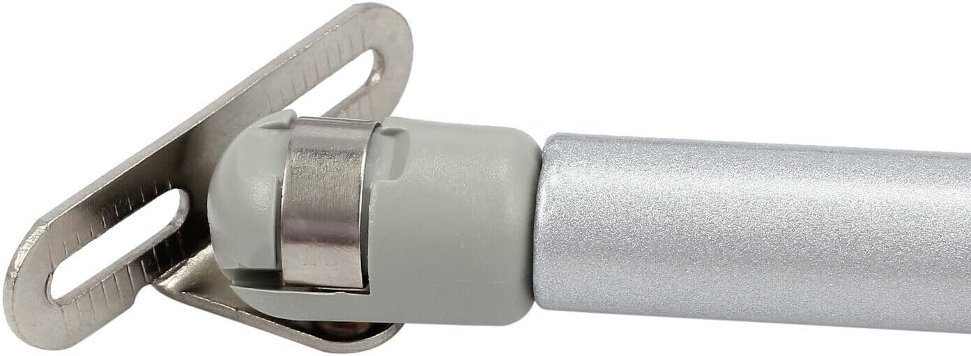 Anhoer 2 Pcs Gas Spring Gas Lift Strut Kit Stay Support 100N Slow Close Hinges Kitchen Cupboard Wardrobe Cabinet Door Soft Close Gas Spring Strut Damper Hinge Flap